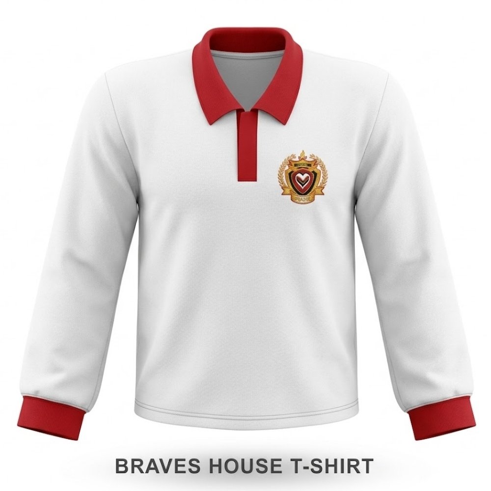 The Adhyyan School (9) Braves House T Shirt - Image 1